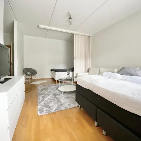 Apartman City Home Finland Centrum Laukontori - Spacious Apartment With Own Sauna, One Bedroom, Furnished Balcony And Great Location Tampere